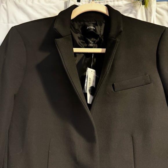 NWT J. Crew Regent Blazer in Four-Season Stretch Black Size 4T (Tall) - Picture 3 of 13